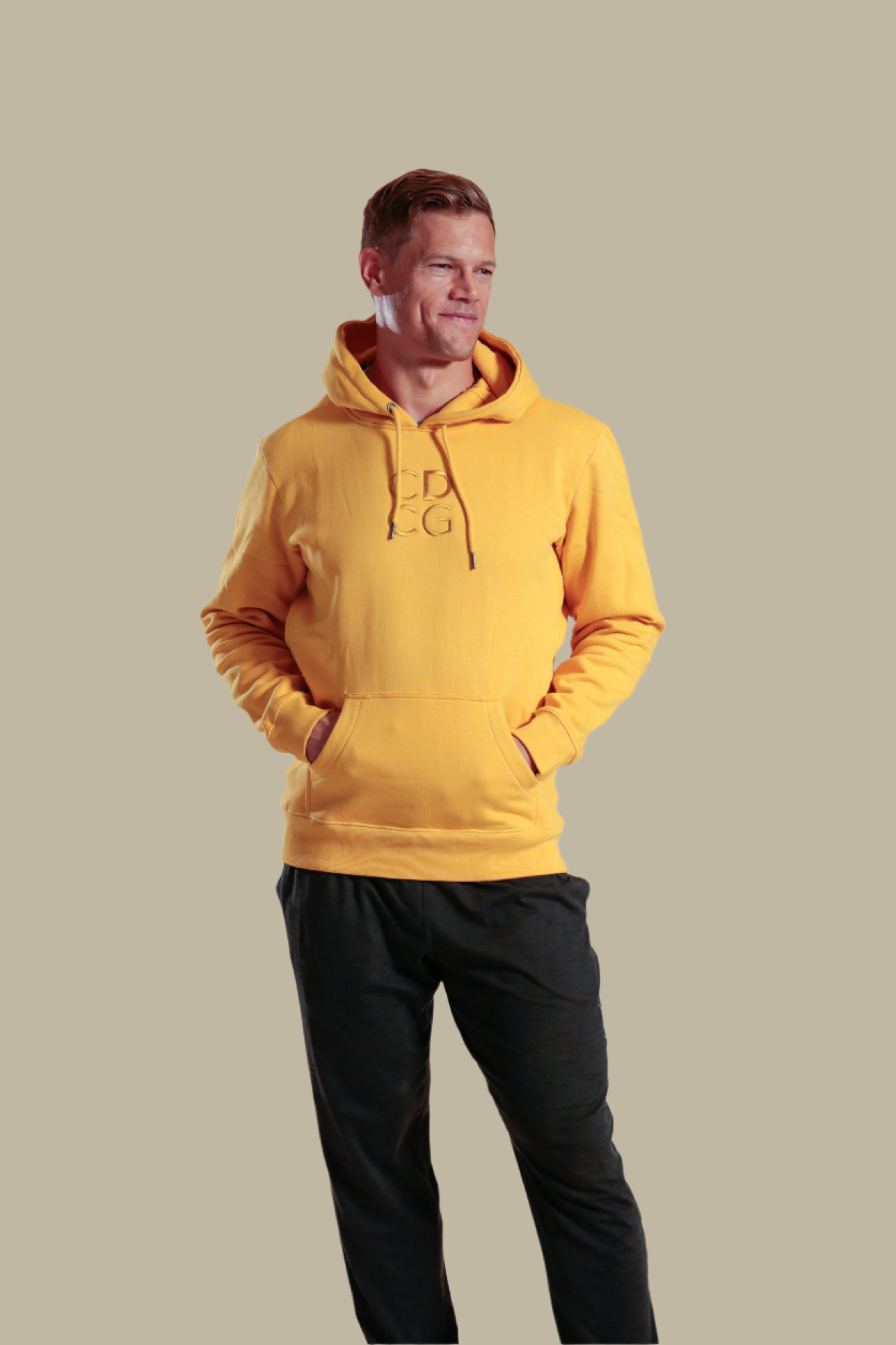 スウェット・トレーナー Golden  Golden  Organic Cotton Sweatshirt 100% Organic Cotton Fisherman Quarter-Zip Sweater